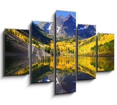 Obraz ptidln 5D - 150 x 100 cm F_GB9861027 - maroon bells 3