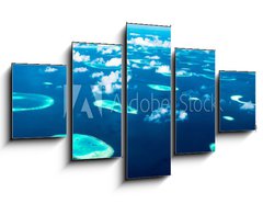 Obraz 5D ptidln - 125 x 70 cm F_GS105827632 - Maldives Indian Ocean