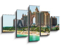 Obraz 5D ptidln - 125 x 70 cm F_GS115896652 - Atlantis Hotel in Dubai, UAE