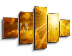 Obraz 5D ptidln - 125 x 70 cm F_GS12254744 - soleil biblique