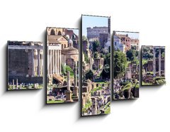 Obraz   The Roman forum, Italy, 125 x 70 cm