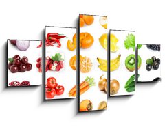 Obraz 5D ptidln - 125 x 70 cm F_GS129487630 - Fruits and vegetables - Ovoce a zelenina