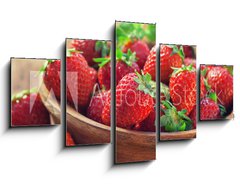 Obraz   Fresh Sweet Strawberries , 125 x 70 cm