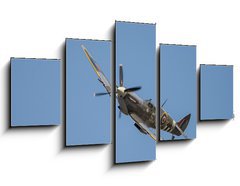 Obraz 5D ptidln - 125 x 70 cm F_GS149753196 - spitfire in the skies