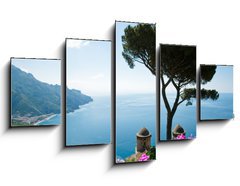Obraz ptidln 5D - 125 x 70 cm F_GS15431978 - Amalfi coast view - Amalfi pobe pohled