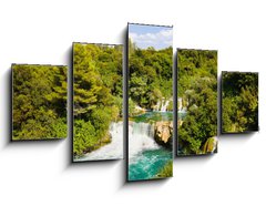 Obraz   Waterfall KRKA in Croatia, 125 x 70 cm