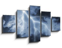 Obraz ptidln 5D - 125 x 70 cm F_GS16831517 - Lightning