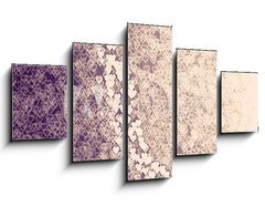 Obraz 5D ptidln - 125 x 70 cm F_GS176290774 - hearts background illustration