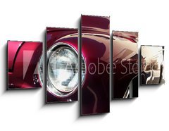 Obraz 5D ptidln - 125 x 70 cm F_GS1886924 - classic merc hotrod