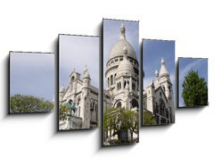 Obraz ptidln 5D - 125 x 70 cm F_GS21560448 - Sacr Coeur