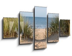 Obraz 5D ptidln - 125 x 70 cm F_GS21978364 - Beach Path Through Dunes