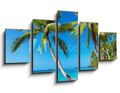 Obraz ptidln 5D - 125 x 70 cm F_GS22403975 - Tropical beach, Thailand