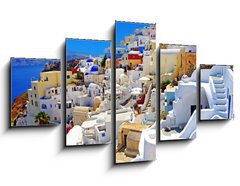 Obraz 5D ptidln - 125 x 70 cm F_GS24321668 - amazing Santorini - asn Santorini