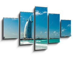 Obraz 5D ptidln - 125 x 70 cm F_GS243967572 - Burj Al Arab Hotel in Dubai, United Arab Emirates