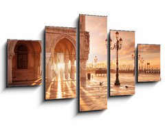 Obraz 5D ptidln - 125 x 70 cm F_GS261752834 - San Marco in Venice, Italy at a dramatic sunrise