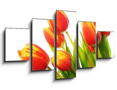 Obraz 5D ptidln - 125 x 70 cm F_GS31031633 - Tulips bouquet