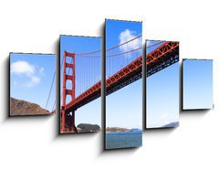 Obraz ptidln 5D - 125 x 70 cm F_GS32693555 - Golden Gate