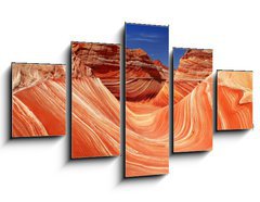 Obraz ptidln 5D - 125 x 70 cm F_GS32980879 - The Waves Canyon