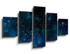 Obraz 5D ptidln - 125 x 70 cm F_GS33159882 - deep outer space or starry night sky