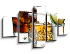 Obraz ptidln 5D - 125 x 70 cm F_GS33282321 - Cocktails and shots