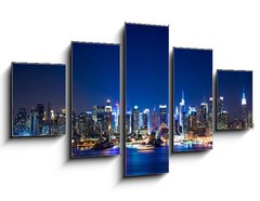 Obraz   New York Manhattan skyline, 125 x 70 cm