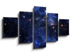 Obraz 5D ptidln - 125 x 70 cm F_GS35400387 - Deep space nebulae - Hlubok vesmrn mlhoviny