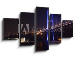 Obraz ptidln 5D - 125 x 70 cm F_GS35603180 - The Bosporus Bridge with Beylerbeyi Palace, Istanbul.