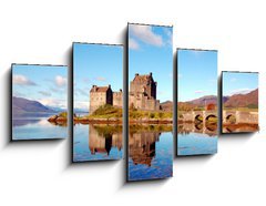 Obraz 5D ptidln - 125 x 70 cm F_GS35636521 - Eilean Donan Castle, Highlands, Scotland