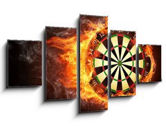 Obraz   Darts Board, 125 x 70 cm