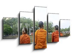 Obraz 5D ptidln - 125 x 70 cm F_GS36480466 - Monks