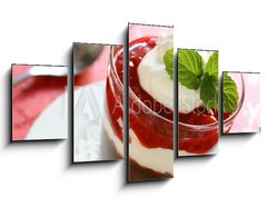 Obraz 5D ptidln - 125 x 70 cm F_GS36810911 - Chocolate Pudding Parfait