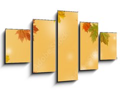Obraz 5D ptidln - 125 x 70 cm F_GS370583314 - autumn maple leaf