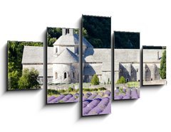 Obraz 5D ptidln - 125 x 70 cm F_GS38511618 - Senanque abbey with lavender field, Provence, France