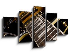 Obraz   Electric guitar close up, 125 x 70 cm