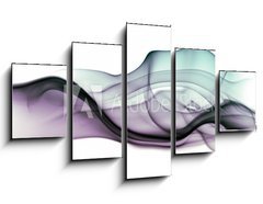 Obraz   Abstract Smoke, 125 x 70 cm