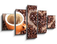 Obraz 5D ptidln - 125 x 70 cm F_GS40374199 - Coffee love