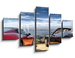 Obraz 5D ptidln - 125 x 70 cm F_GS40595442 - Luxury modern cars