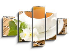 Obraz 5D ptidln - 125 x 70 cm F_GS40756101 - Green jasmine tea