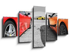 Obraz 5D ptidln - 125 x 70 cm F_GS4076091 - voitures de course