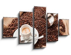 Obraz 5D ptidln - 125 x 70 cm F_GS40763209 - Italian Espresso  and Coffee