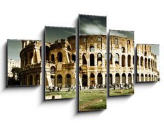 Obraz 5D ptidln - 125 x 70 cm F_GS41037460 - Colosseum in Rome, Italy