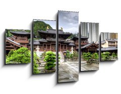 Obraz 5D ptidln - 125 x 70 cm F_GS41250044 - Chi Lin Nunnery in Kowloon, Hong kong.