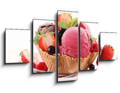 Obraz 5D ptidln - 125 x 70 cm F_GS41290047 - dessert, ice cream