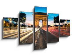 Obraz 5D ptidln - 125 x 70 cm F_GS41615777 - Arc de Triomphe Paris France