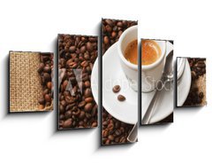 Obraz 5D ptidln - 125 x 70 cm F_GS41733046 - Coffe ristretto