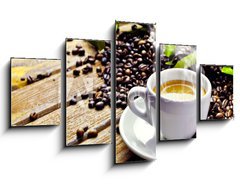 Obraz 5D ptidln - 125 x 70 cm F_GS41884118 - hot cup of coffee