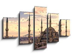 Obraz   The Blue Mosque, Istanbul, Turkey., 125 x 70 cm