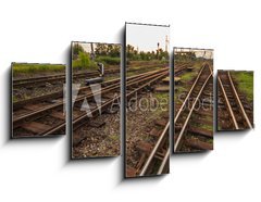 Obraz 5D ptidln - 125 x 70 cm F_GS43109712 - railway