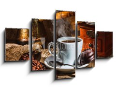 Obraz 5D ptidln - 125 x 70 cm F_GS43479820 - grinder and other accessories for the coffee