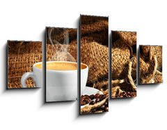 Obraz 5D ptidln - 125 x 70 cm F_GS43490809 - coffee